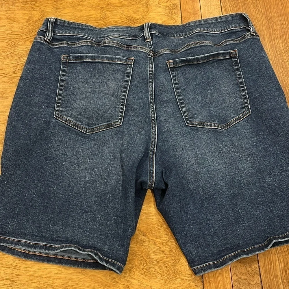 Lane Bryant Denim Bermuda Shorts